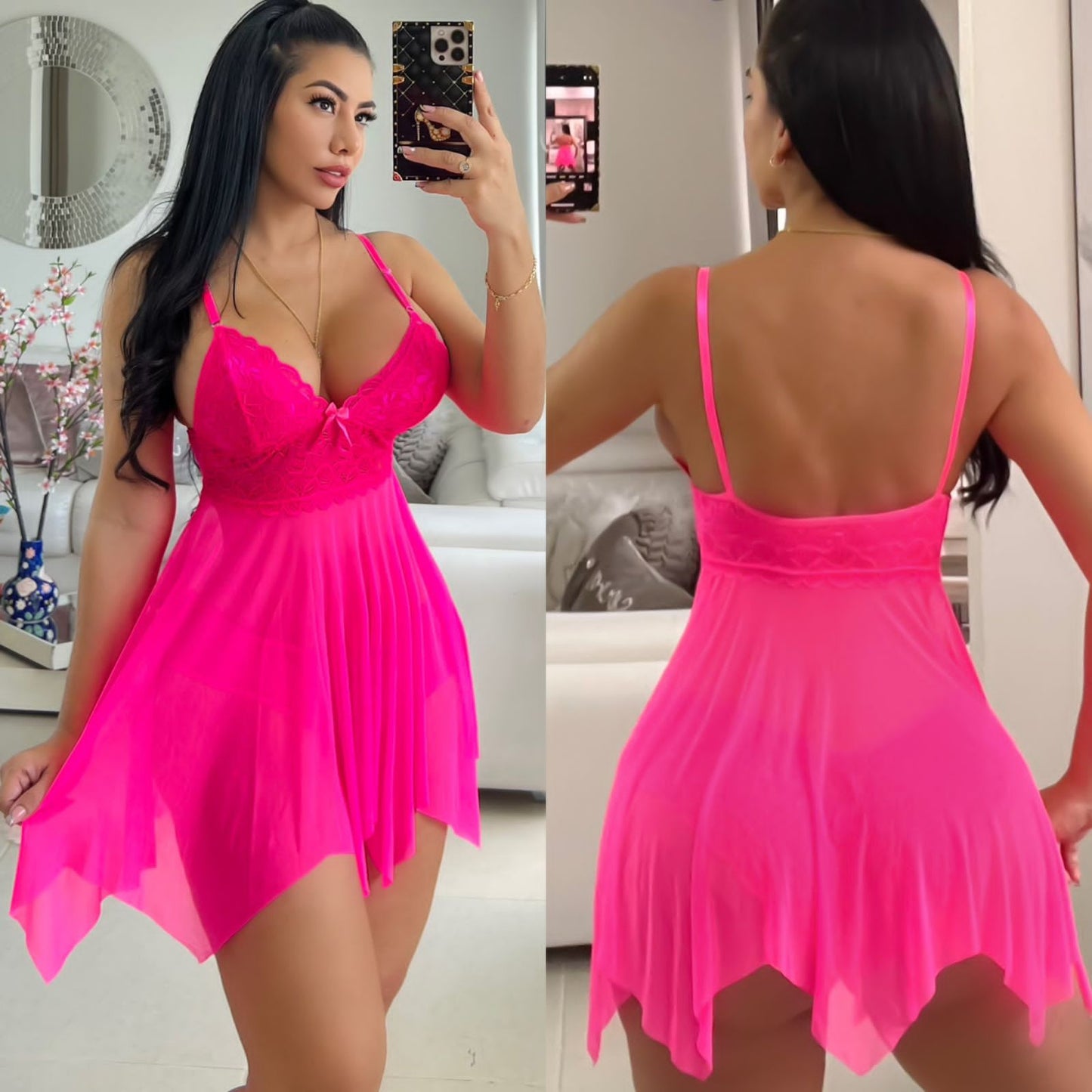 BabyDoll Sexy en Varios Colores y Tallas - Comodidad y Estilo