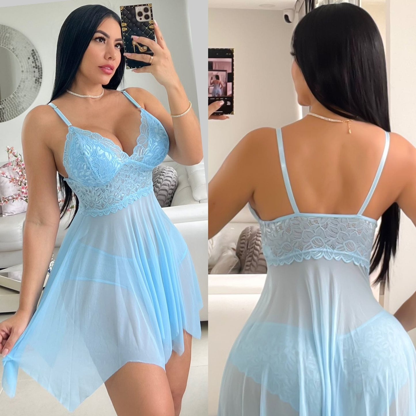 BabyDoll Sexy en Varios Colores y Tallas - Comodidad y Estilo