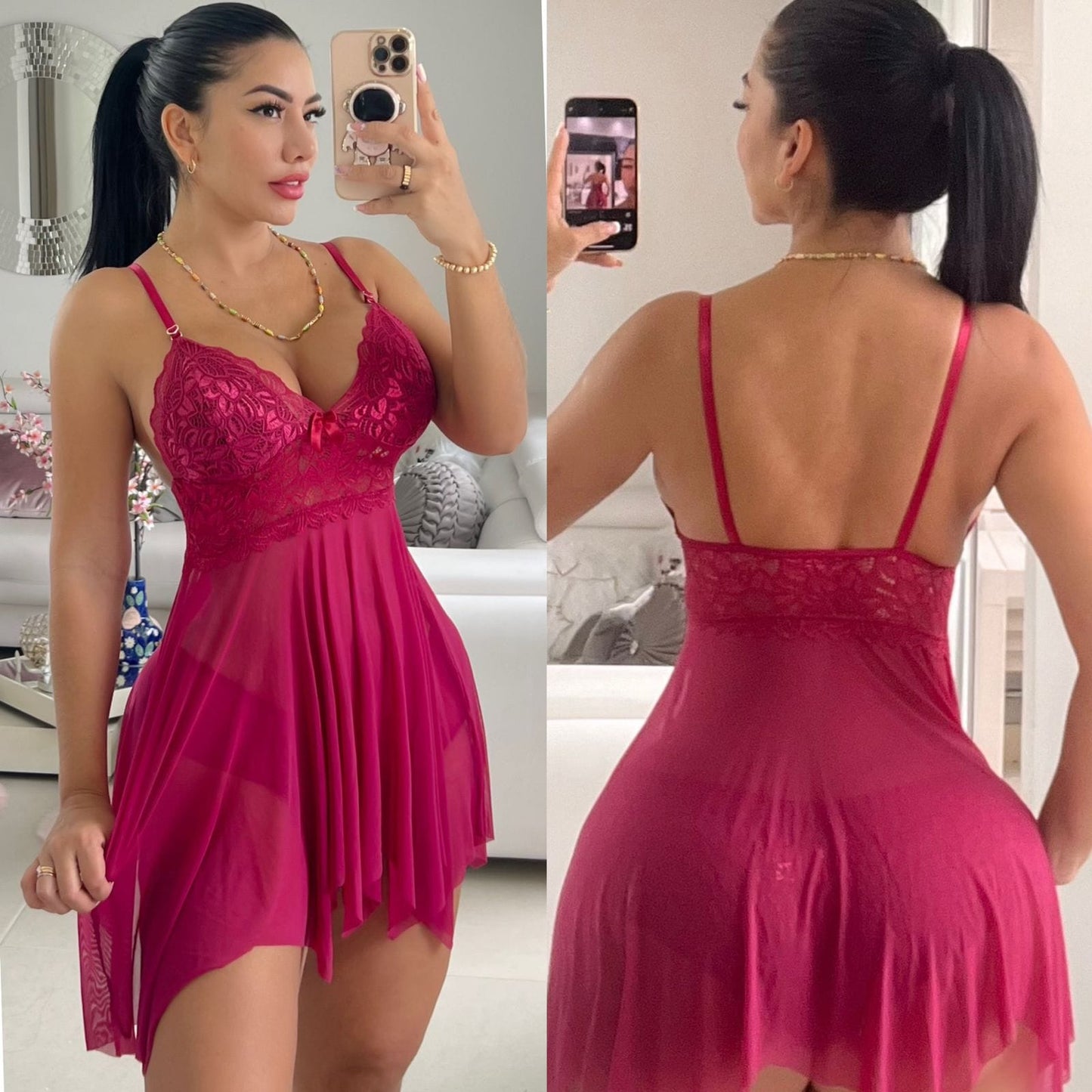 BabyDoll Sexy en Varios Colores y Tallas - Comodidad y Estilo