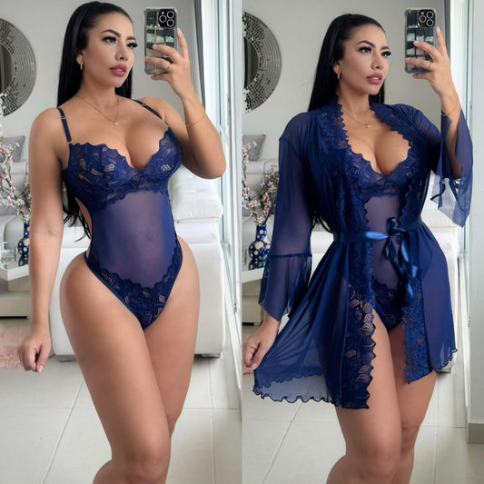 Levantadora + Body encaje (sexi y Versátil)